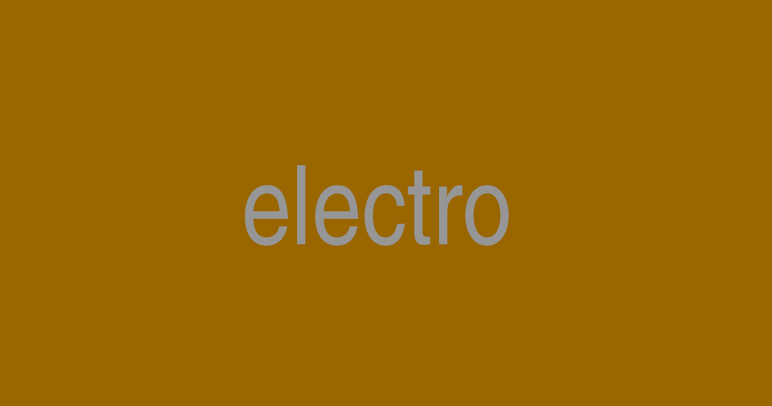 Electro placeholder blog